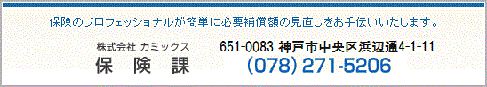 株式会社カミックス　保険課